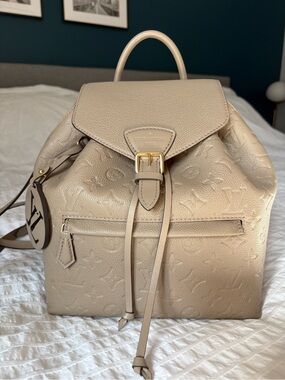Louis Vuitton Monogram Empreinte Leather Backpack